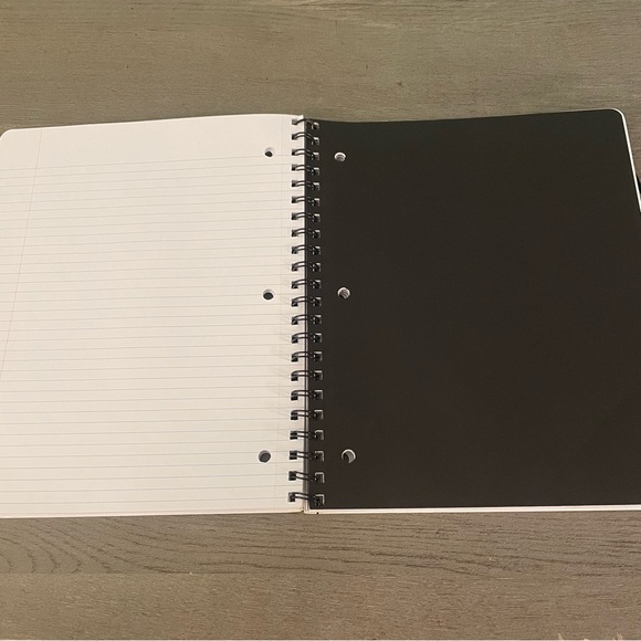 NWOT 3 Subject College Ruled Notebook - Picture 2 of 3